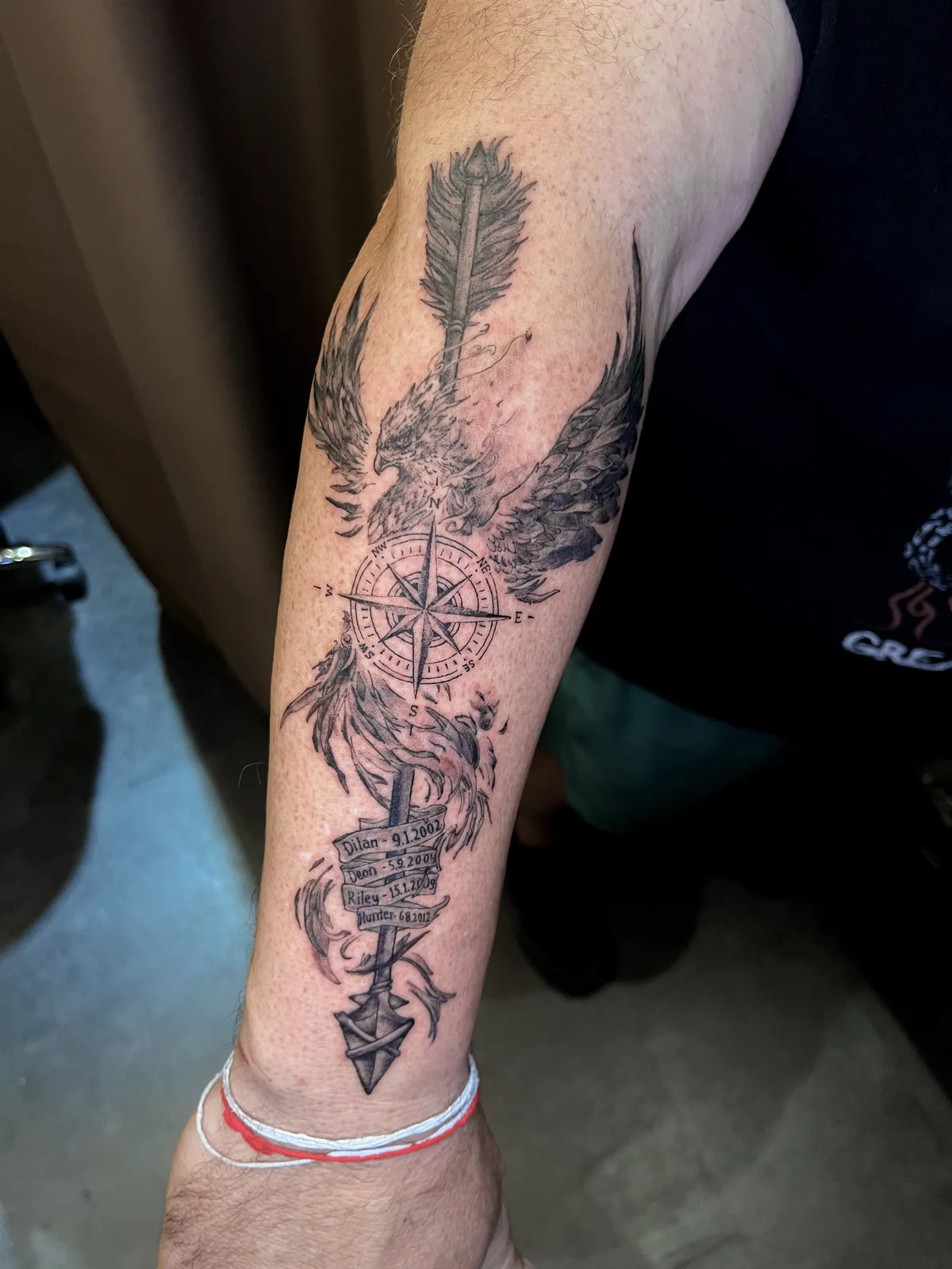 Custom tattoo work, Yawan Tattoo Studio Bangkok