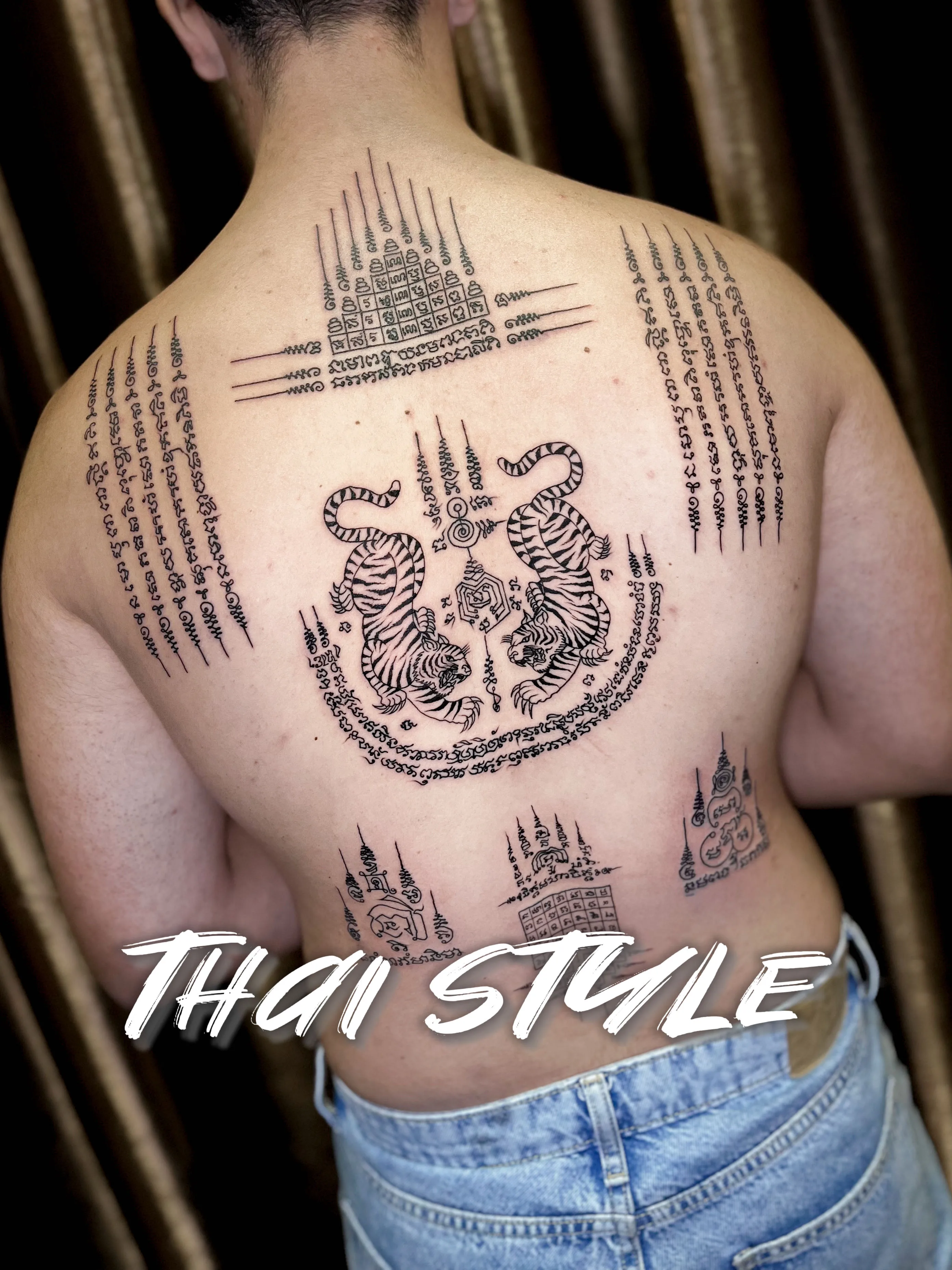 Yawan Tattoo Studio workspace, Platinum Mall Bangkok