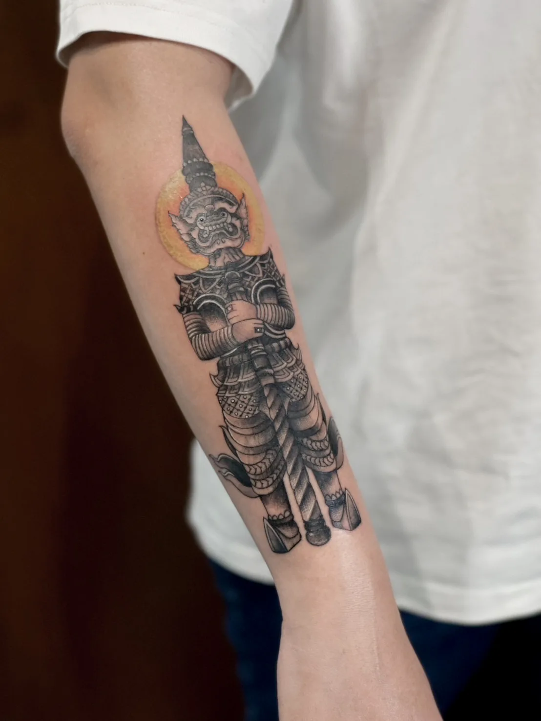 Thai style tattoo, Yawan Tattoo Studio Bangkok