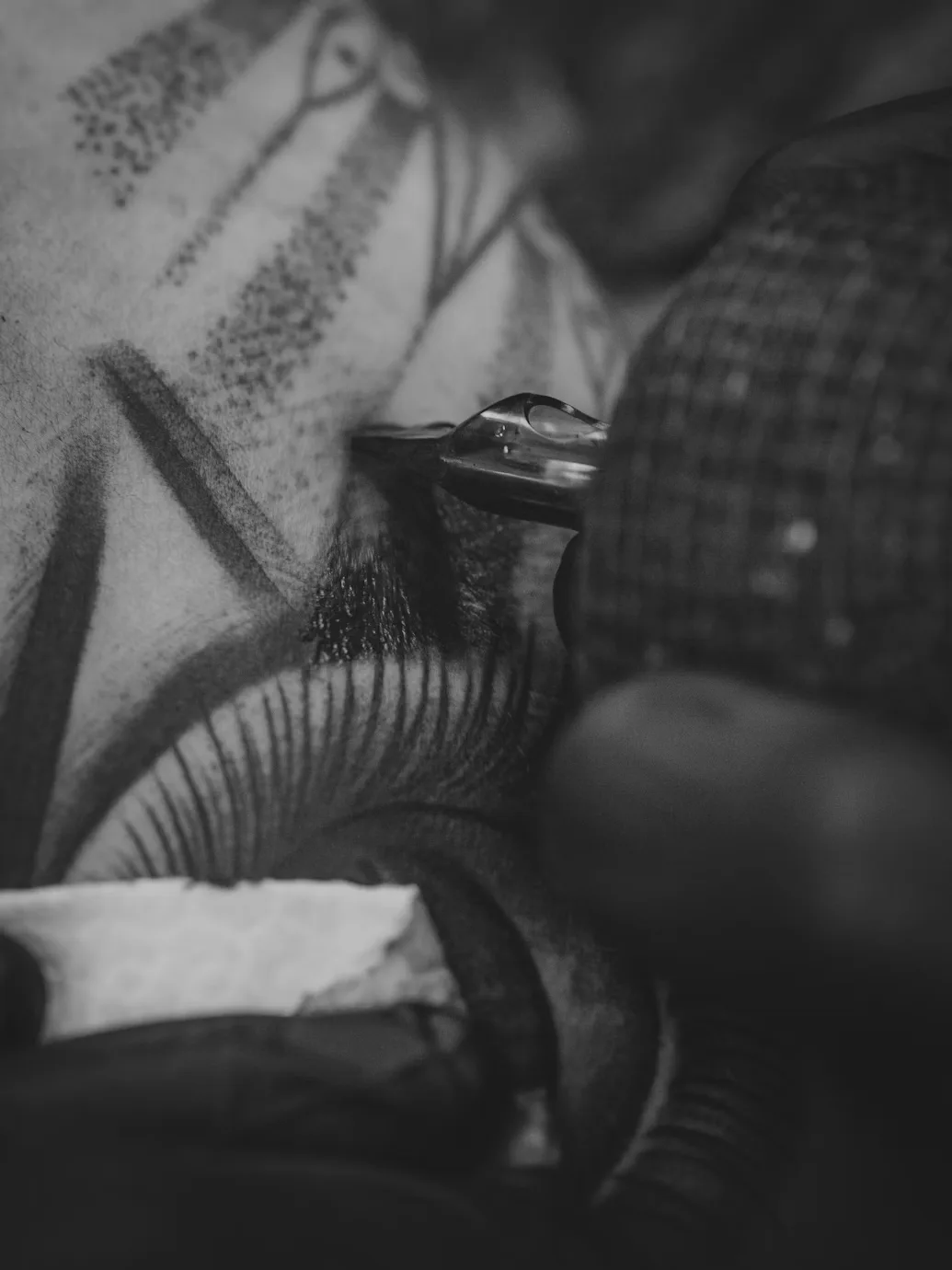 Tattoo close-up, Yawan Tattoo Bangkok