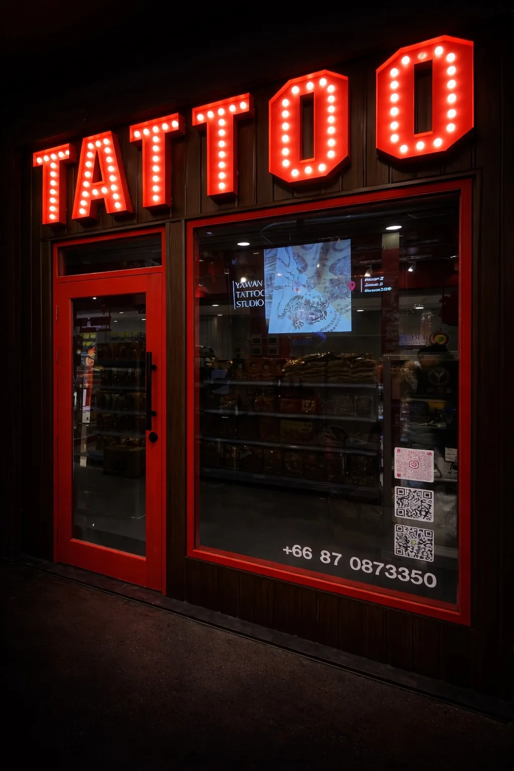 Yawan Tattoo Studio Bangkok, premium custom tattoo