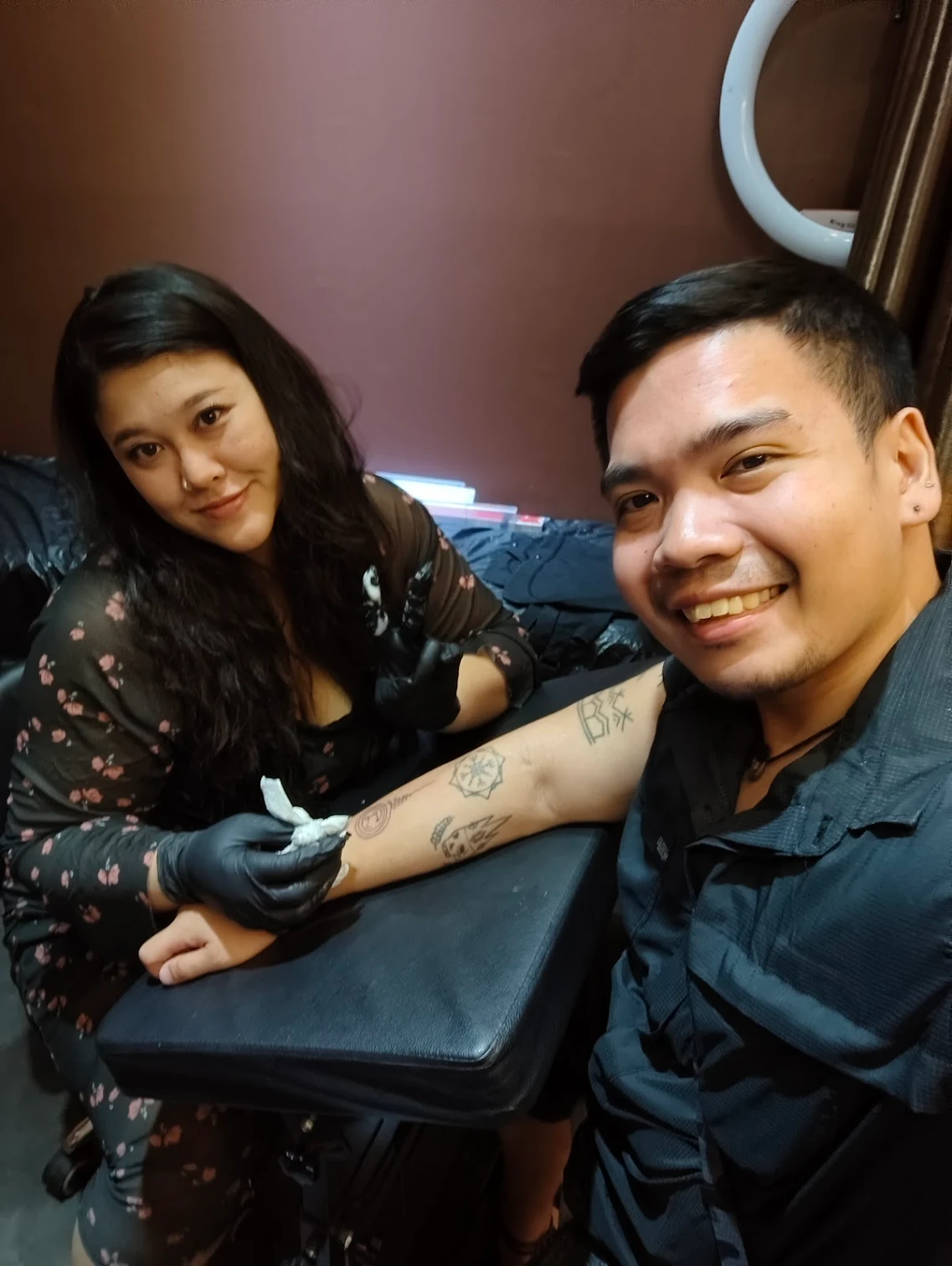 Ruben Claro IV Reyes Google review screenshot, Yawan Tattoo Bangkok