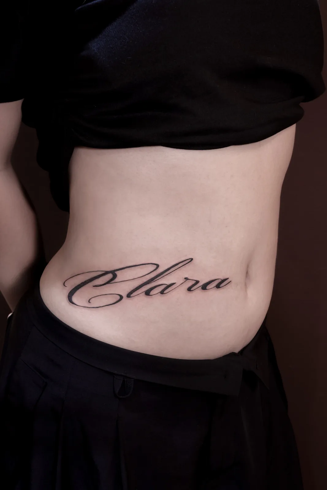 Lettering script tattoo Bangkok, Yawan Tattoo Studio